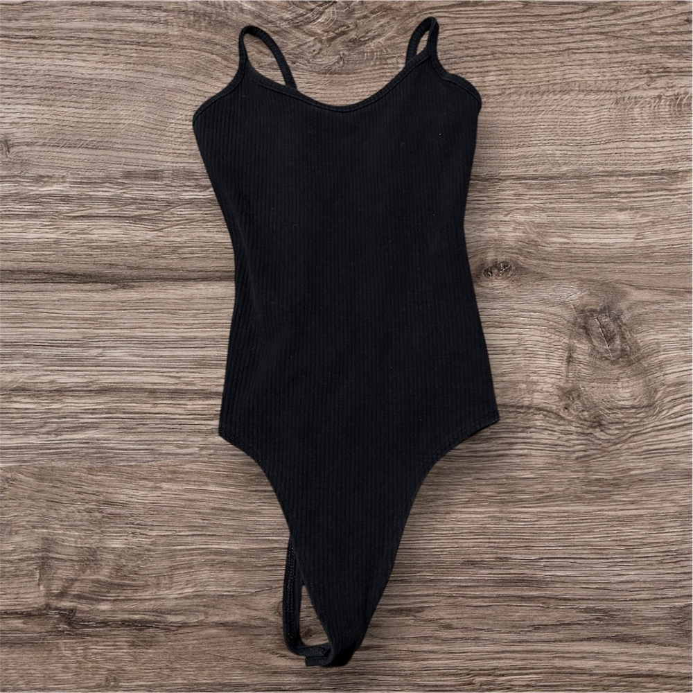 American Eagle Outfitters Classic Black Bodysuit